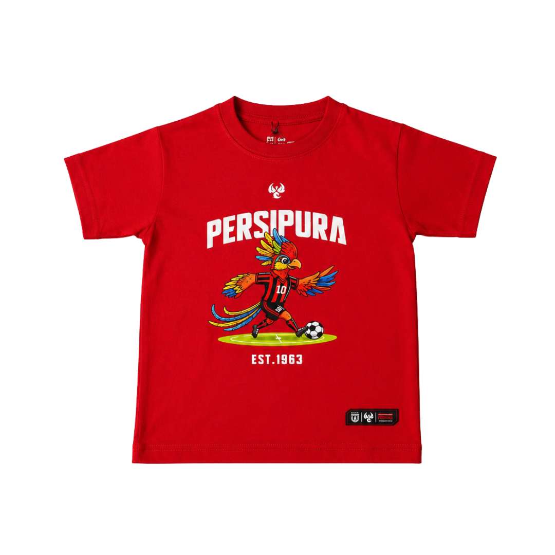CKARSA - T-SHIRT KIDS CENDRAWASIH KARSA   - RED