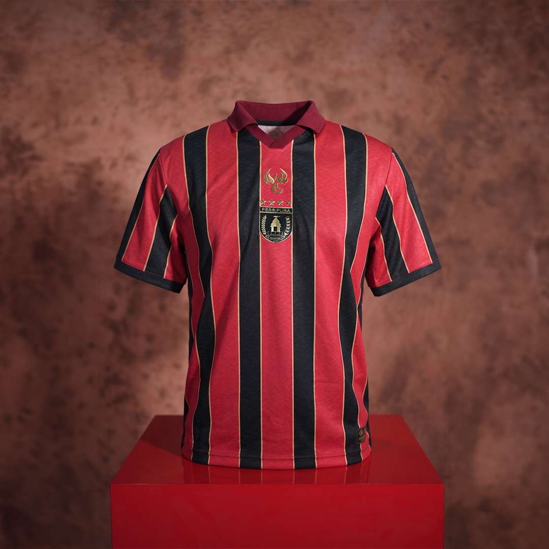 CKARSA -  PERSIPURA JERSEY ANNIVERSARY STRIPES - MAROON