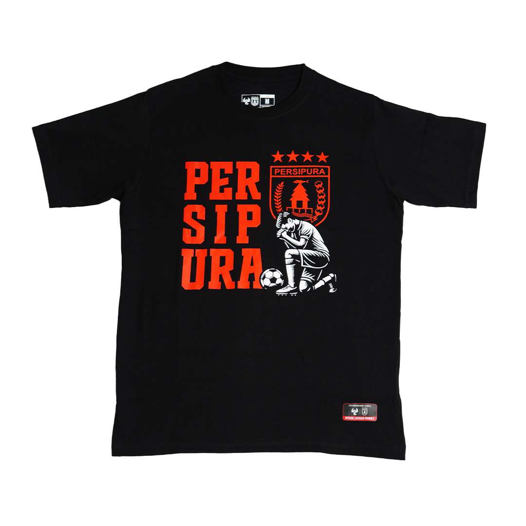 CKARSA - T-SHIRT PERSIPURA PRAY - BLACK
