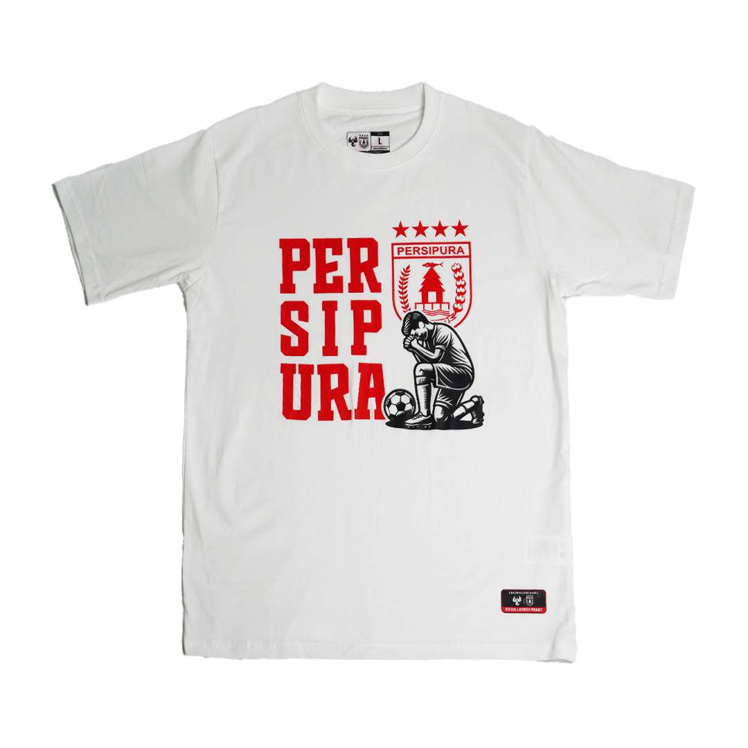 CKARSA - T-SHIRT PERSIPURA PRAY - WHITE