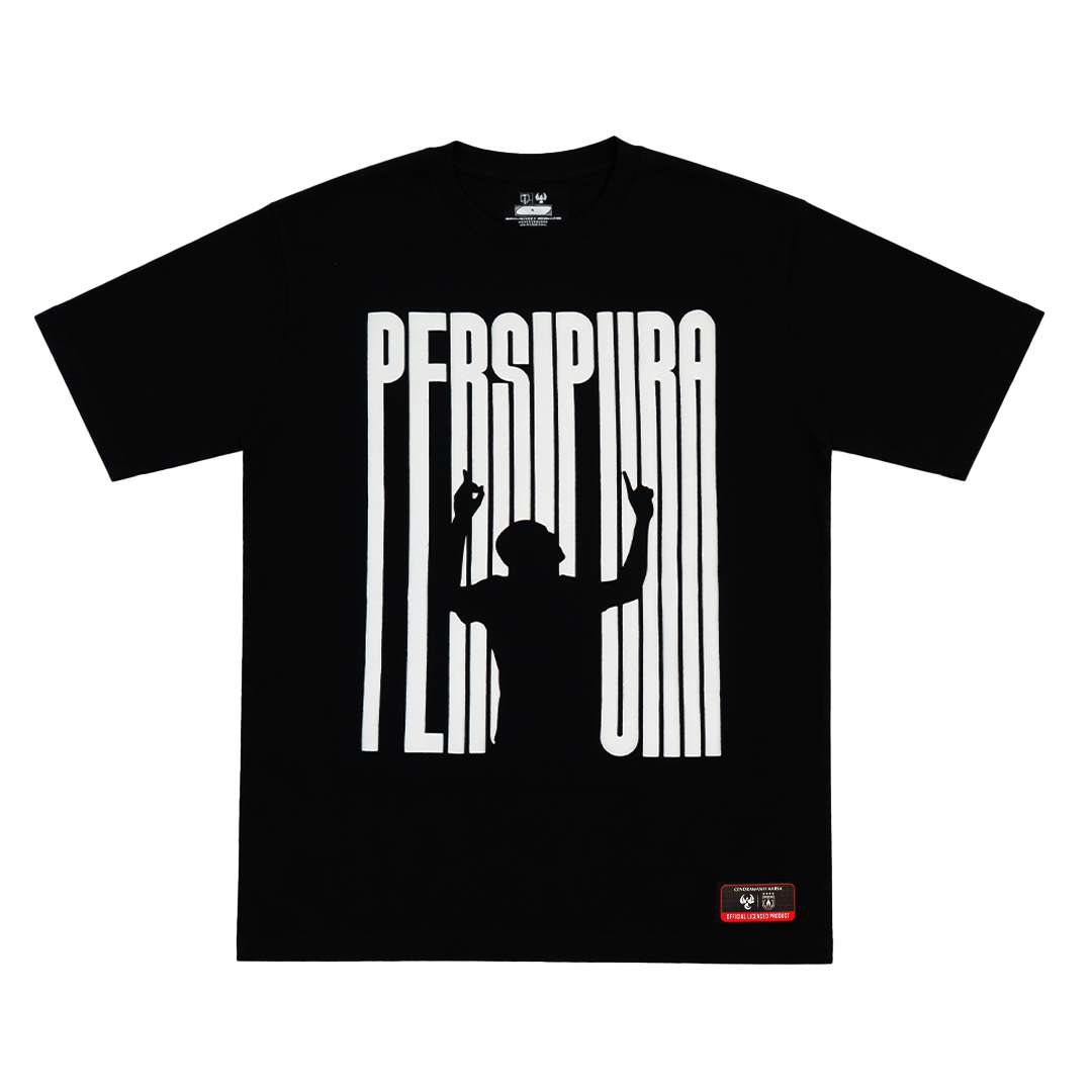 CKARSA - T-SHIRT PERSIPURA BOAZ - BLACK