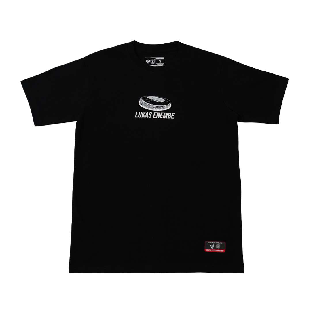 CKARSA - T-SHIRT LUKAS ENEMBE - BLACK