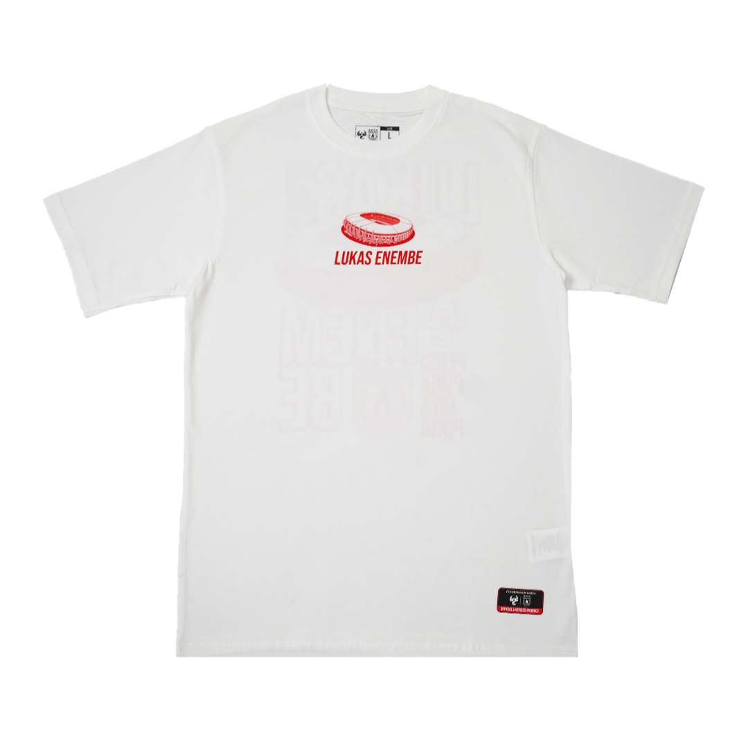 CKARSA - T-SHIRT LUKAS ENEMBE - WHITE