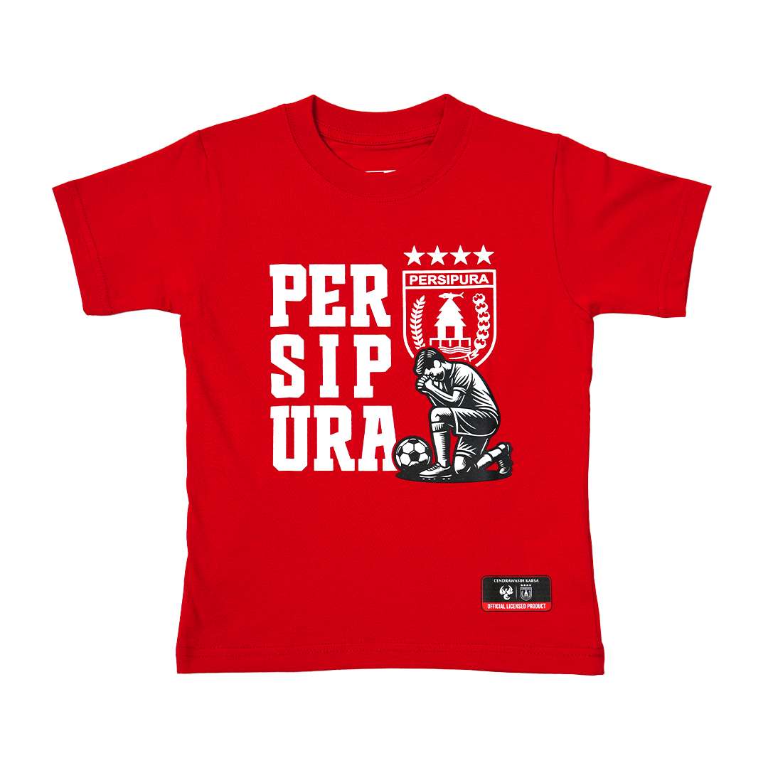 CKARSA - T-SHIRT KIDS PERSIPURA PRAY - RED